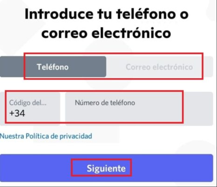 Cómo crear una cuenta en Discord gratis - Cómo registrarte en Discord desde el móvil