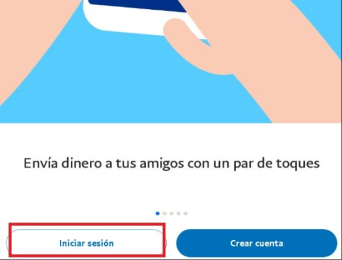 Iniciar sesión y entrar en PayPal - Iniciar sesión en PayPal desde Android / iOS